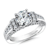 Engagement Ring With Side Stones
